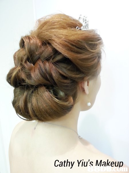 Cathy Yiu's Makeup,hair,hairstyle,bun,long hair,chignon