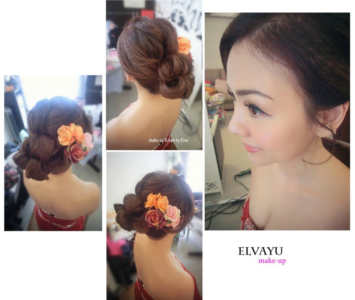 make-up& hair by Elva ELVAYU make-up,hair,chin,hairstyle,eyebrow,cheek