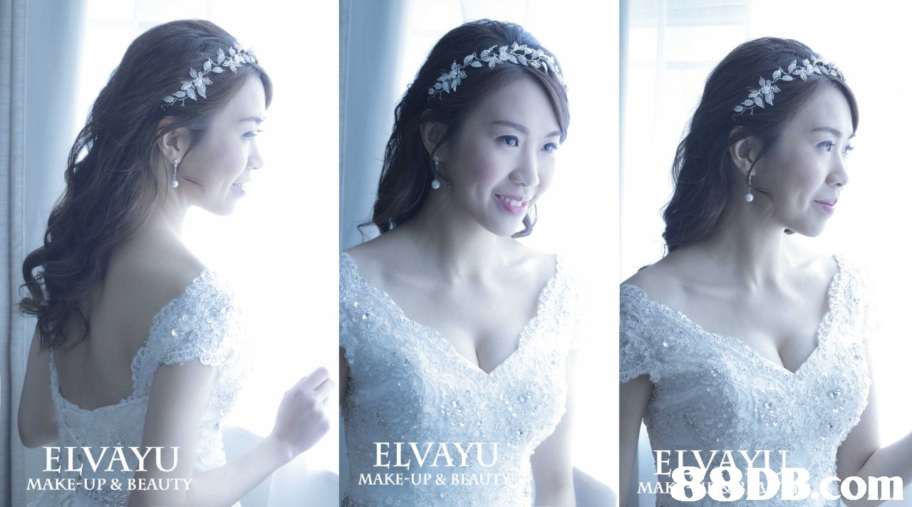 ELVAYU ELVAYU MAKE-UP & BEAUT MAKE-UP & BEAUTY om,bride,gown,photograph,headpiece,hair accessory